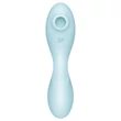 Satisfyer Curvy Trinity 5+ - App-vezérelt 2in1 vibrátor (kék)