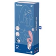 Satisfyer Hug Me - App-vezérelt csiklókaros vibrátor (pink)
