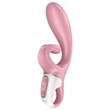 Satisfyer Hug Me - App-vezérelt csiklókaros vibrátor (pink)