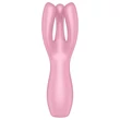 Satisfyer Threesome 3 - akkus csikló vibrátor (pink)