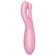 Satisfyer Threesome 4 - App-vezérelt csiklóvibrátor (pink)