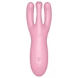 Satisfyer Threesome 4 - okos csikló vibrátor (pink)