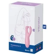 Satisfyer Threesome 4 - okos csikló vibrátor (pink)