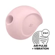 Satisfyer Sugar Rush - léghullámos csiklóvibrátor (pink)