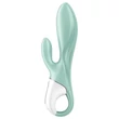 Satisfyer Air Pump Bunny 5 - App-vezérelt pumpálható vibrátor (menta)