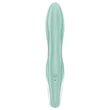 Satisfyer Air Pump Bunny 5 - App-vezérelt pumpálható vibrátor (menta)