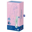 Satisfyer Air Pump Bunny 5 - App-vezérelt pumpálható vibrátor (menta)
