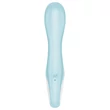 Satisfyer Air Pump Vibrator 5 - App-vezérelt (kék)