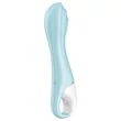 Satisfyer Air Pump Vibrator 5 - App-vezérelt (kék)