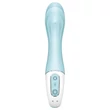 Satisfyer Air Pump Vibrator 5 - App-vezérelt (kék)