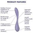 Satisfyer G-spot Flex 5 – App-vezérelt G-pont vibrátor (lila)
