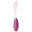 Satisfyer G-Spot Flex 3 - akkus G-pont vibrátor (pink-bordó)