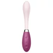 Satisfyer G-Spot Flex 3 - akkus G-pont vibrátor (pink-bordó)