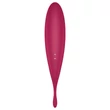 Satisfyer Twirling Pro – App-vezérelt csiklóvibrátor (piros)