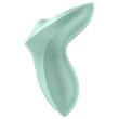 Satisfyer Exciterrr - forgó gyöngyös csikló vibrátor (zöld)