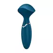 Satisfyer Mini Wand-er - akkus, vízálló masszírozó vibrátor (kék)