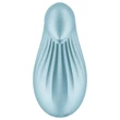 Satisfyer Dipping Delight - akkus csikló vibrátor (kék)