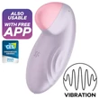 Satisfyer Tropical Tip - okos csiklóvibrátor (lila)