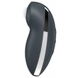 Satisfyer Tap & Climax 2 - 2in1 csikló vibrátor (szürke)