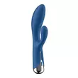 Satisfyer Spinning Rabbit 1 - forgó csiklókaros vibrátor (kék)