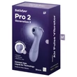 Satisfyer Pro 2 Gen3 - App-vezérelt léghullámos csiklóizgató (lila)