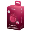 Satisfyer Tongue Twister - forgó nyelves csiklóvibrátor (pink)
