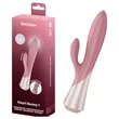 Satisfyer - Pearl Bunny 1 forgógyöngyös nyuszivibrátor (pink)