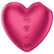 Satisfyer Cutie Heart - léghullámos csiklóizgató (pink)