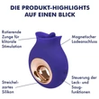 EIS Lick To Go - nyaló vibrátor (lila)
