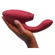 Womanizer Duo 2 - 2in1 G-pont vibrátor (piros)