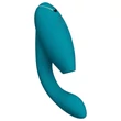 Womanizer DUO 2 - csiklószívó rabbit-vibrátor (Petrol)