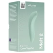 We-Vibe Melt 2 - App-vezérelt léghullámos csiklóizgató (türkiz)