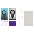 We-Vibe Verge 2 - App-vezérelt vibrációs péniszgyűrű, férfiaknak (fekete)