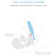 Smile Makers - Francia szerető vibrátor (kék)