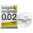 Sagami Original 0,02 L - óvszer - 58 mm (3 db)