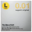 Sagami Original 0,01 L - óvszer - 58 mm (1 db)