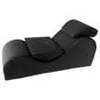 Liberator Esse Lounger - variálható tantra fotel (fekete)