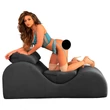 Liberator Esse Lounger - variálható tantra fotel (fekete)