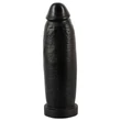 realistixxx Real Giant - giga dildó - 30 cm (fekete)