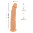You2Toys - Európai szerető dildó (23 cm)