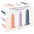You2Toys - Three in a Row - dildó tréning szett - 3 db (színes)