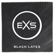 EXS Black - latex óvszer (fekete, 100 db)