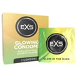 EXS Glow - világító óvszer (3 db)