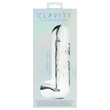 Clarity Seraphic Opus - üveg G-pont dildó (átlátszó)