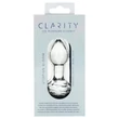 Clarity Utopian Bloom - üveg análkúp (átlátszó)