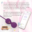 Lonely Winni - App-vezérelt vibrációs tojás (pink)