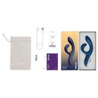 We-Vibe Nova 2 - App-vezérelt flexibilis csiklókaros vibrátor (kék)