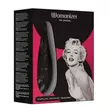 Womanizer Marilyn Monroe - akkus léghullámos csiklóizgató (fekete)