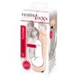 realistixxx Double Fucker - felcsatolható anál vibrátor (testszínű) 