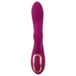 Javida - 3in1 gyöngyös-forgó vibrátor (lila)